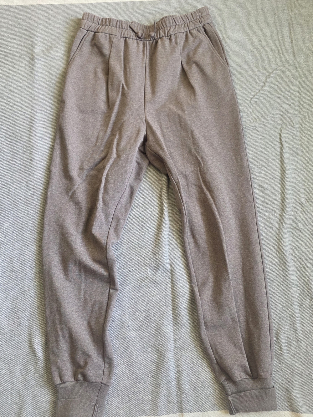 Varley Keswick Jogger Lounge Soft Stretchy Pants In Taupe Brown